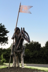 Tewkesbury Battlefield Commemorative sculptures